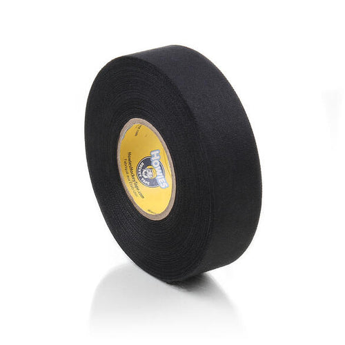 Black Howies cloth hockey tape roll for hockey stick blades and handles